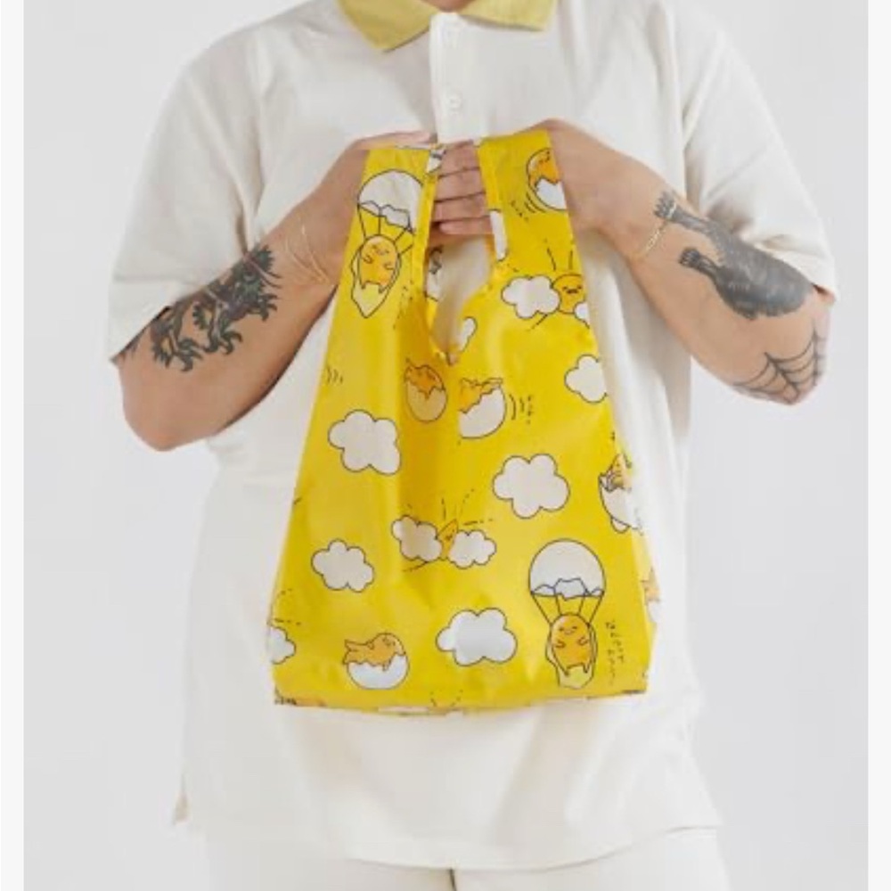 NEW BAGGU Bag Sanrio Characters Baby Baggu Gudetama Japan Limited Original - Picture 3 of 12